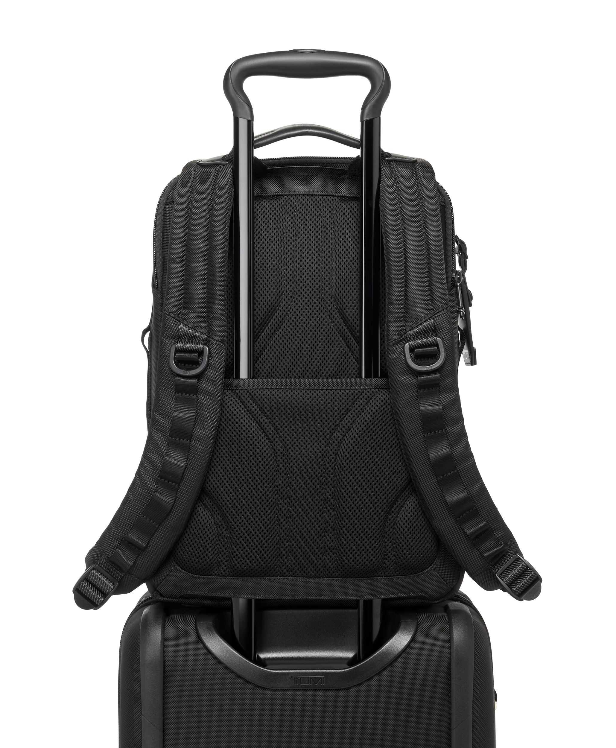 tumi backpack grey