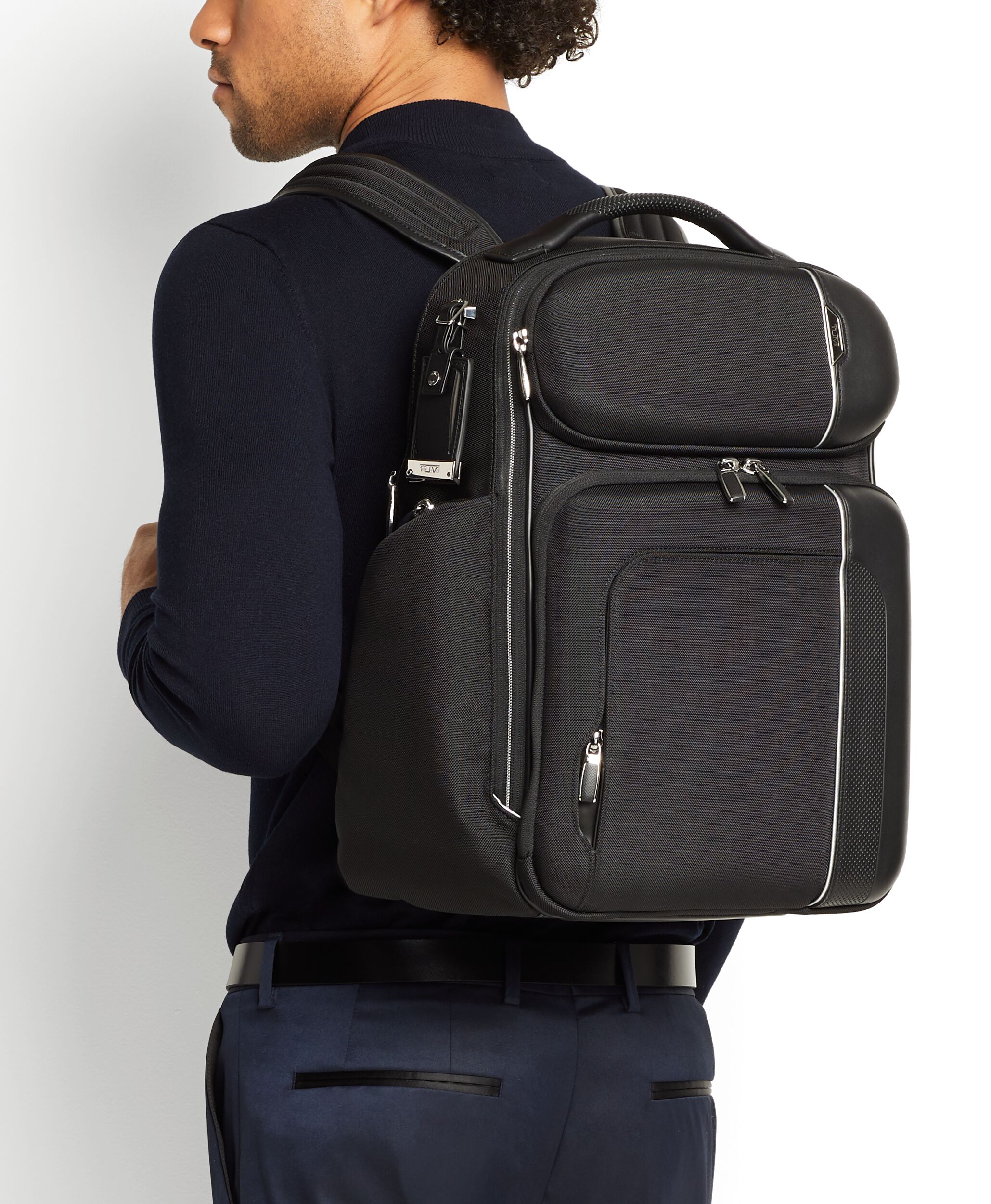 Barker Backpack in Black | Arrivé | TUMI Australia