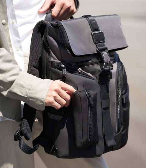 ALPHA BRAVO Logistics Backpack  lifestyle | TUMI