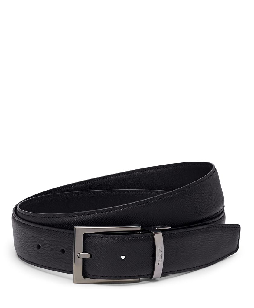 TUMI BELTS Rectangle Reversible Saffiano to Smooth Belt 35mm  hi-res | TUMI