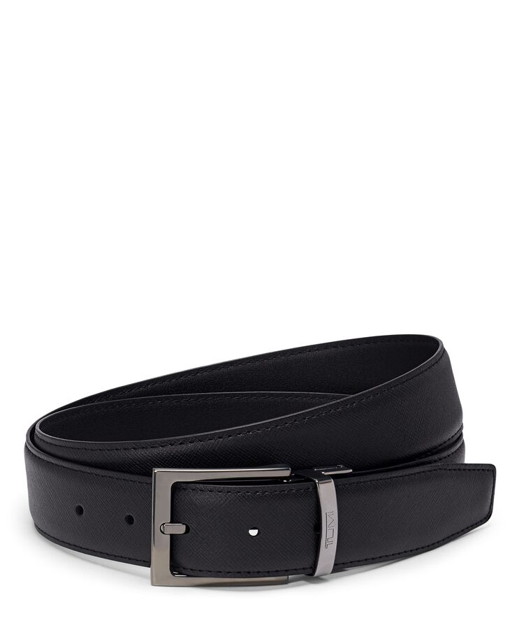TUMI BELTS Rectangle Reversible Saffiano to Smooth Belt 35mm  hi-res | TUMI