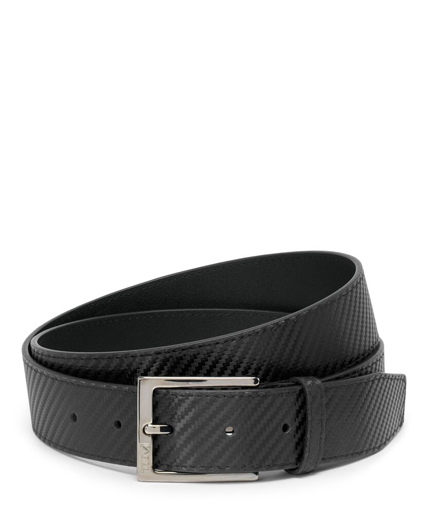 TUMI BELTS Rectangle Carbon Fiber Belt 35mm  hi-res | TUMI