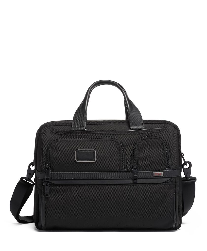 ALPHA Expandable Organizer Laptop Brief  hi-res | TUMI