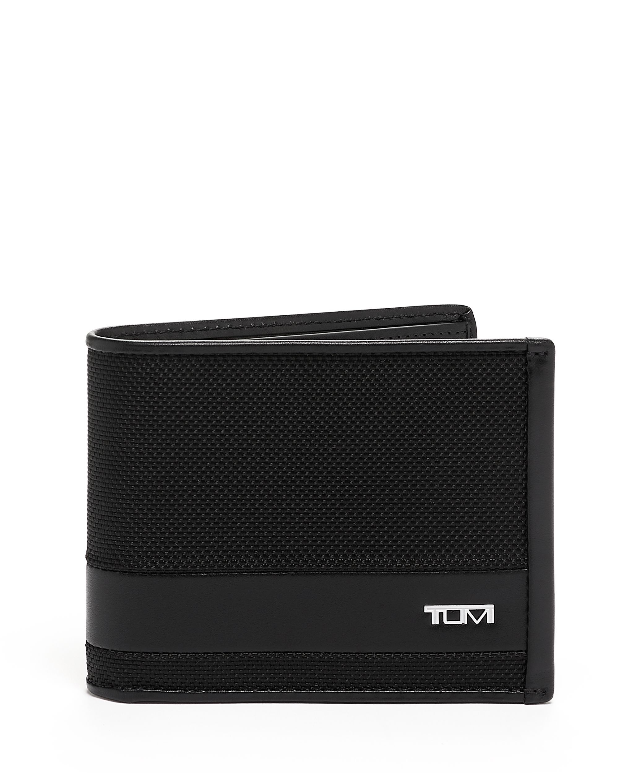 Global Double Billfold in Black | Alpha | TUMI Australia