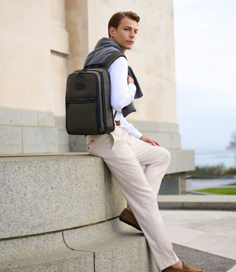 ALPHA Slim Backpack lifestyle | TUMI