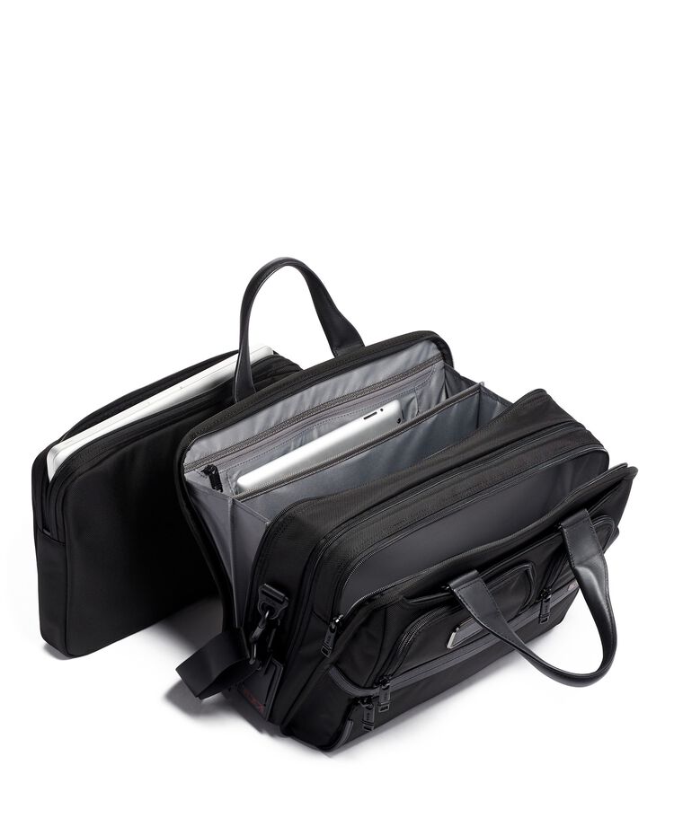 ALPHA Expandable Organizer Laptop Brief  hi-res | TUMI