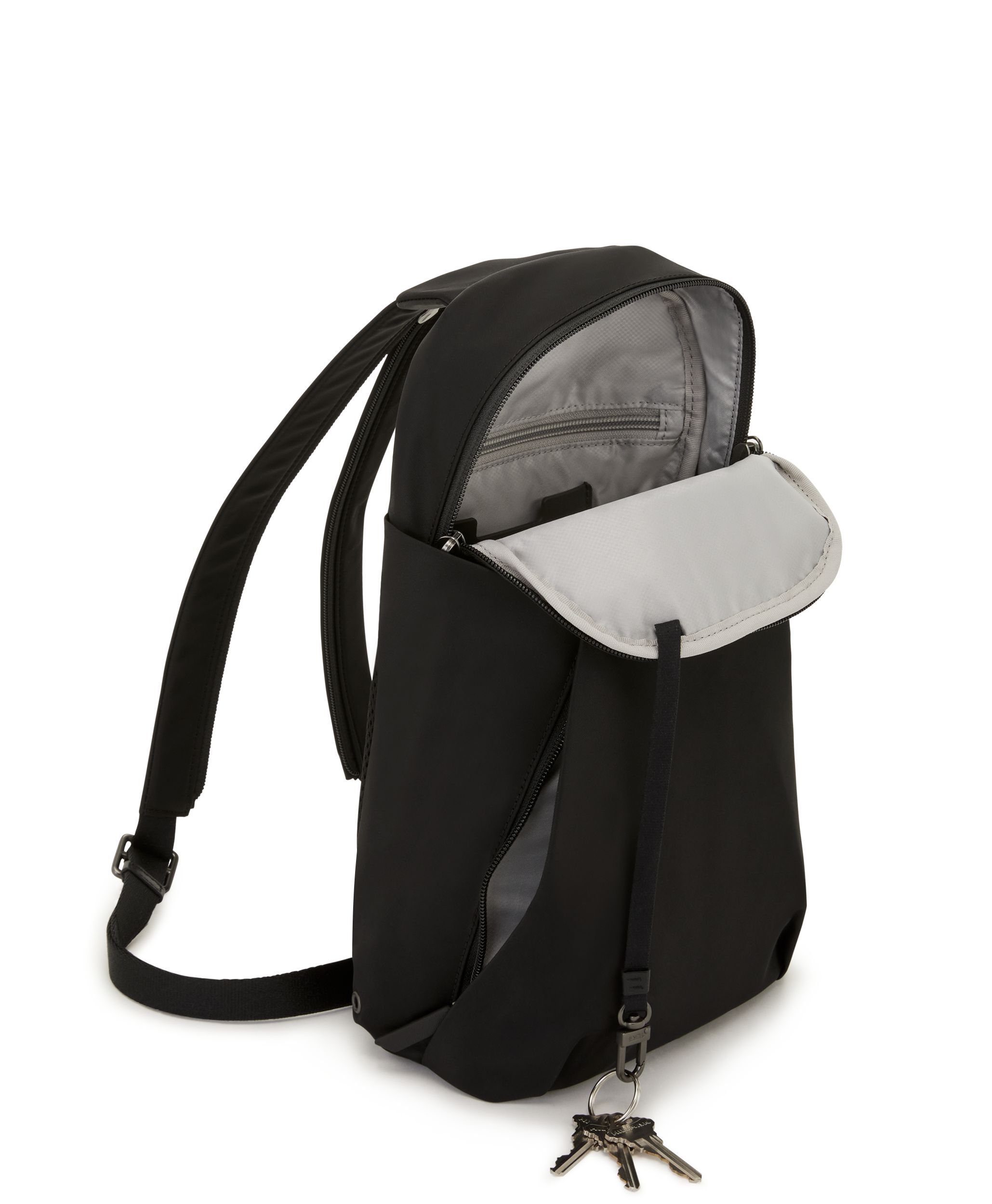 Kileen Convertible Sling in Black/Gunmetal | Voyageur | TUMI Australia