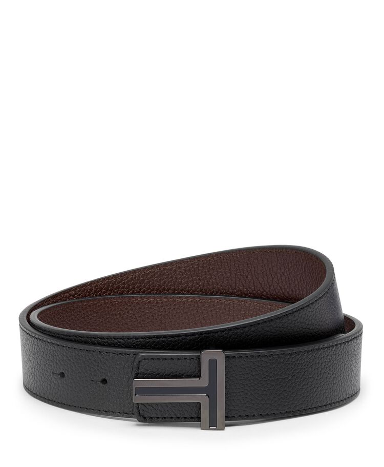 TUMI BELTS Reversible T Buckle Belt 35mm  hi-res | TUMI