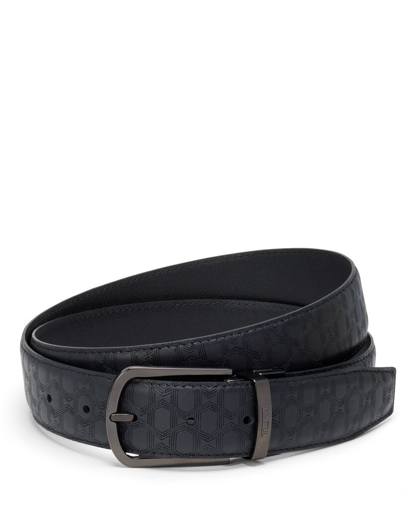 TUMI BELTS T-Embossed Reversible Belt 35mm  hi-res | TUMI
