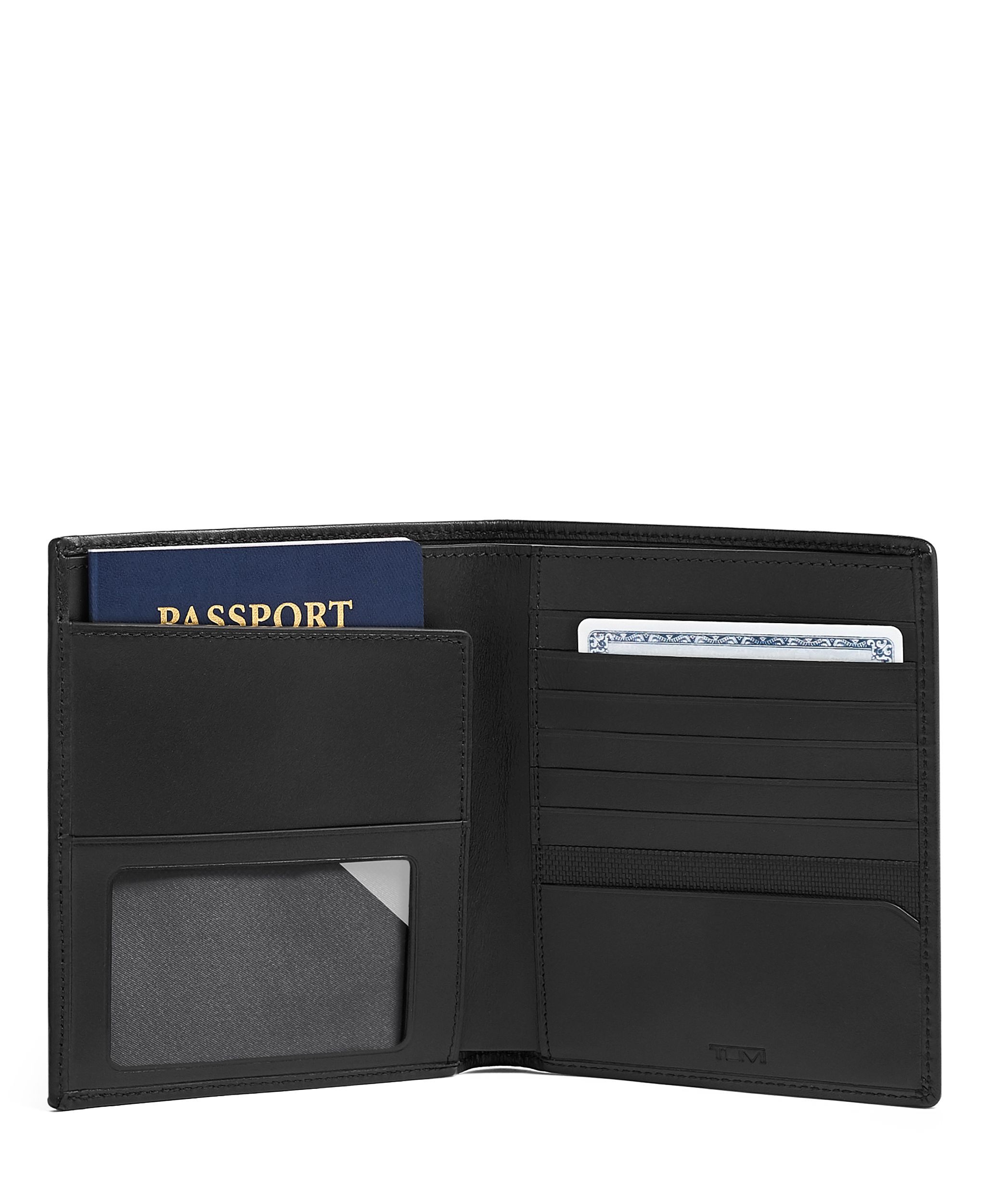 TUMI パスポートカバー　財布 Passport Case in Black | Alpha | TUMI Australia