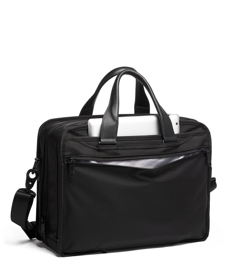 ALPHA Expandable Organizer Laptop Brief  hi-res | TUMI