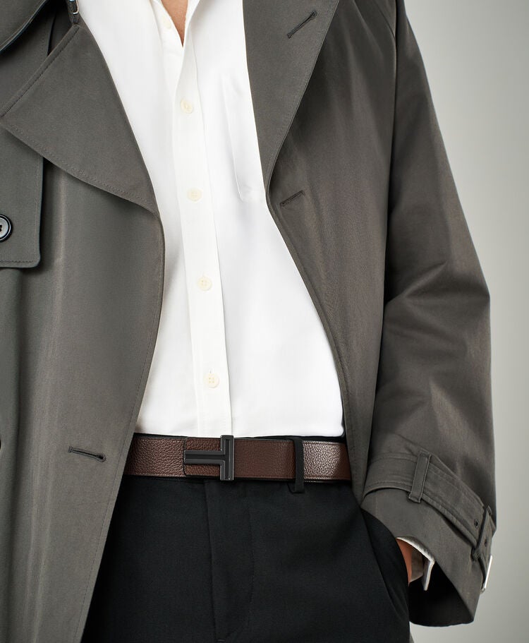 TUMI BELTS Reversible T Buckle Belt 35mm  hi-res | TUMI