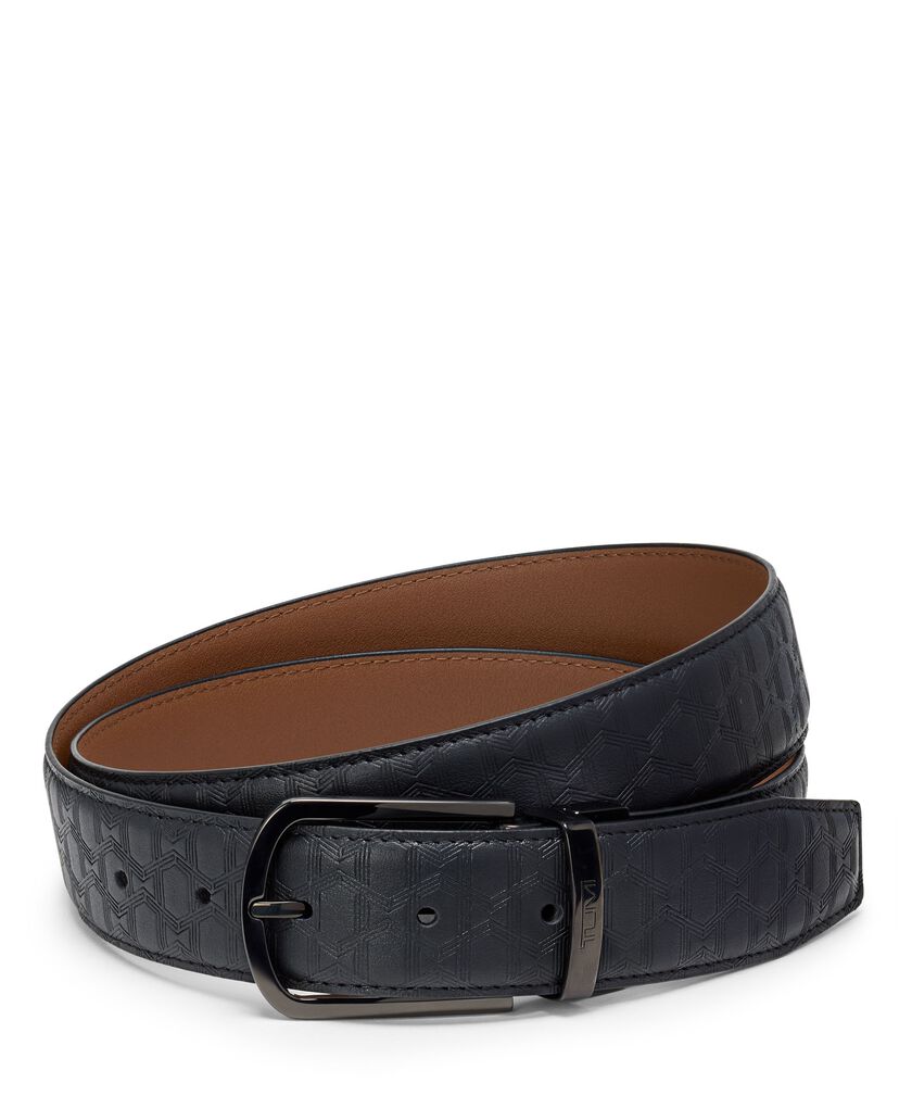 TUMI BELTS T-Embossed Reversible Belt 35mm  hi-res | TUMI