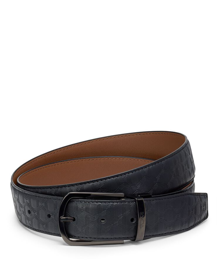 TUMI BELTS T-Embossed Reversible Belt 35mm  hi-res | TUMI