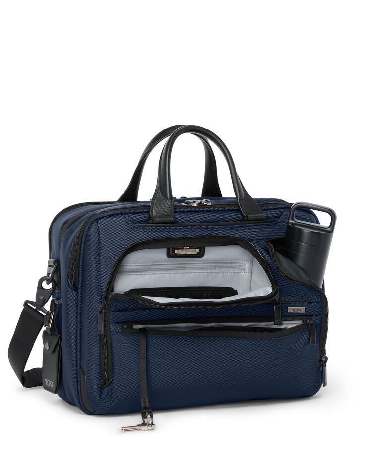 TUMI ALPHA Medium 15" Expandable Briefcase  hi-res | TUMI