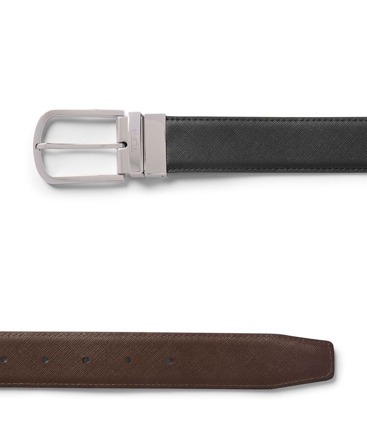 TUMI BELTS Horseshoe Reversible Saffiano Belt 35mm  hi-res | TUMI