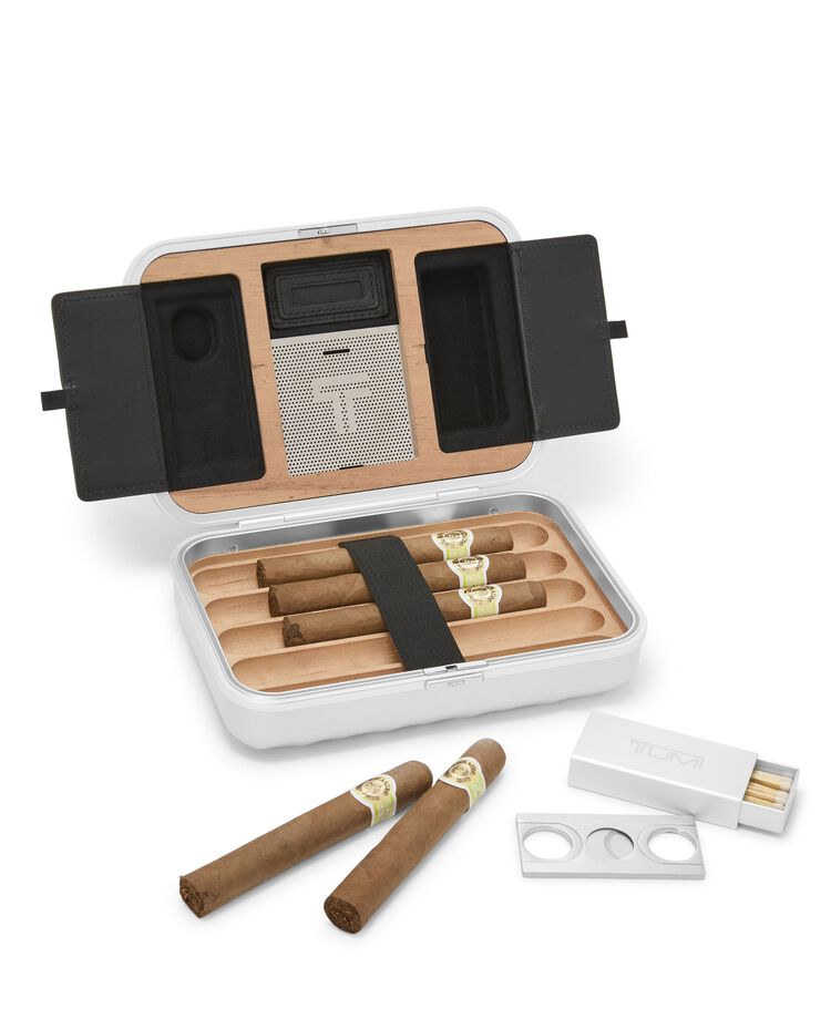 19 DEGREE ALUMINUM Cigar Case  hi-res | TUMI